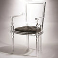 GLOBAL VIEWS MARILYN ACRYLIC ARM CHAIR - Dinning Chairs
