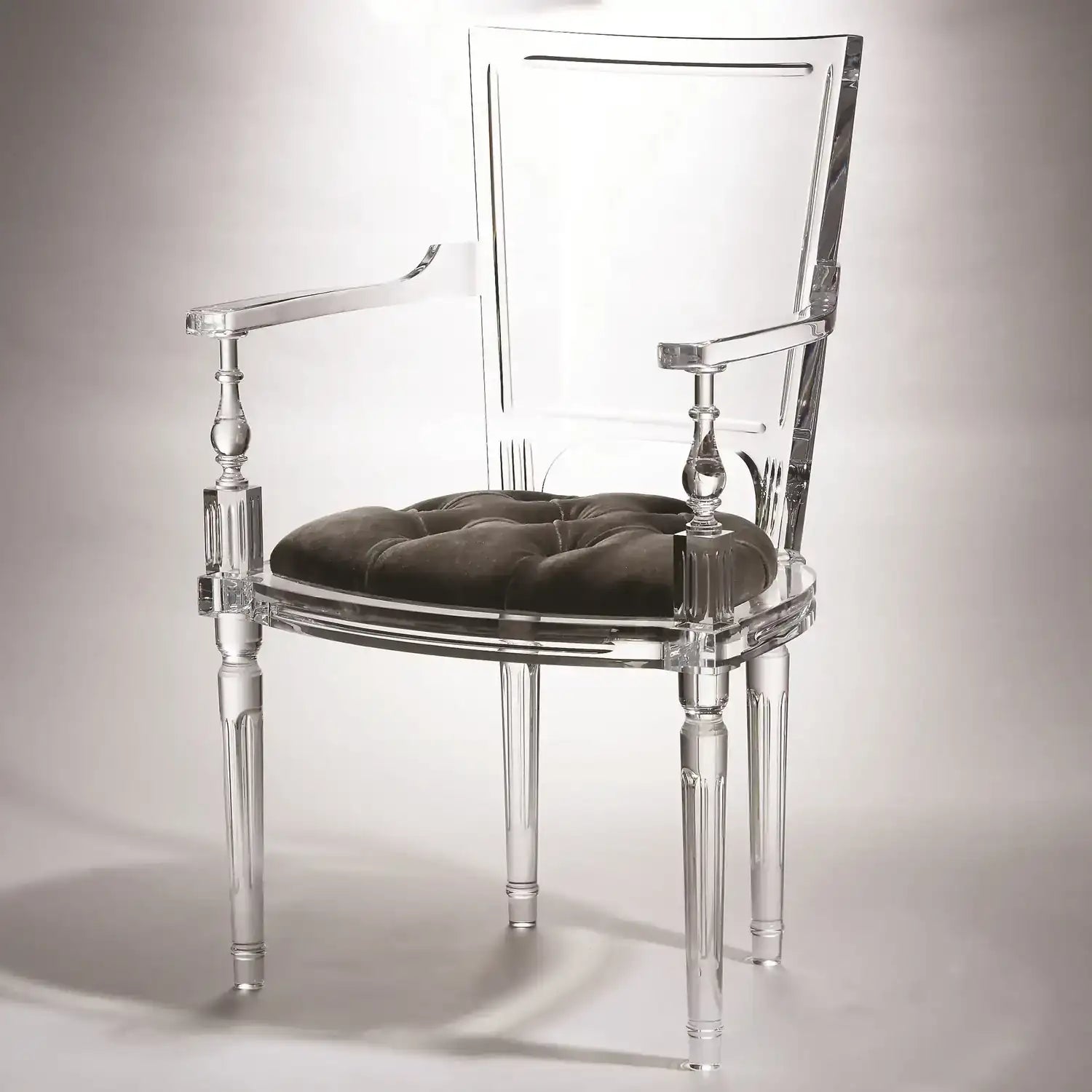 GLOBAL VIEWS MARILYN ACRYLIC ARM CHAIR - Dinning Chairs