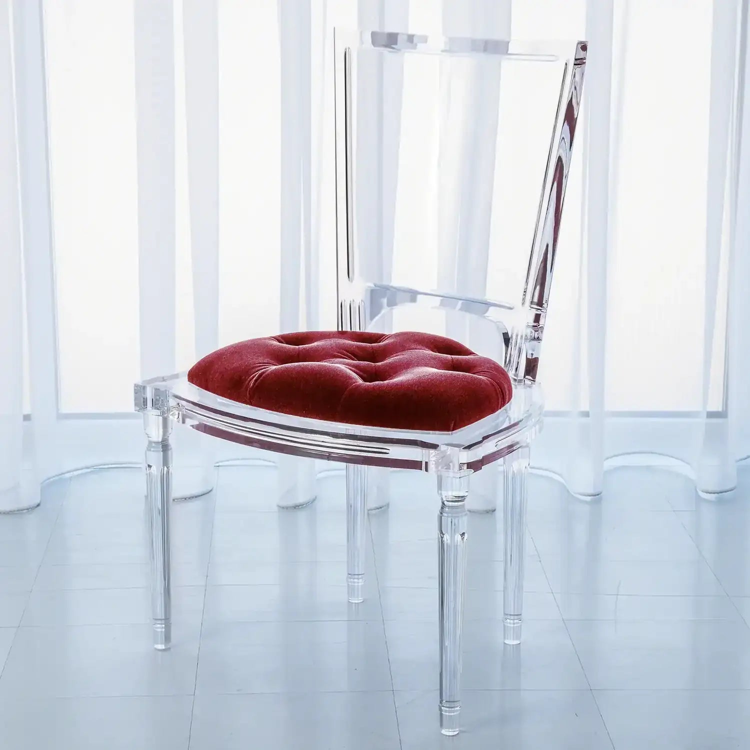 GLOBAL VIEWS MARILYN ACRYLIC SIDE CHAIR - Dinning Chairs