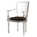 GLOBAL VIEWS MARILYN ACRYLIC ARM CHAIR - Dinning Chairs