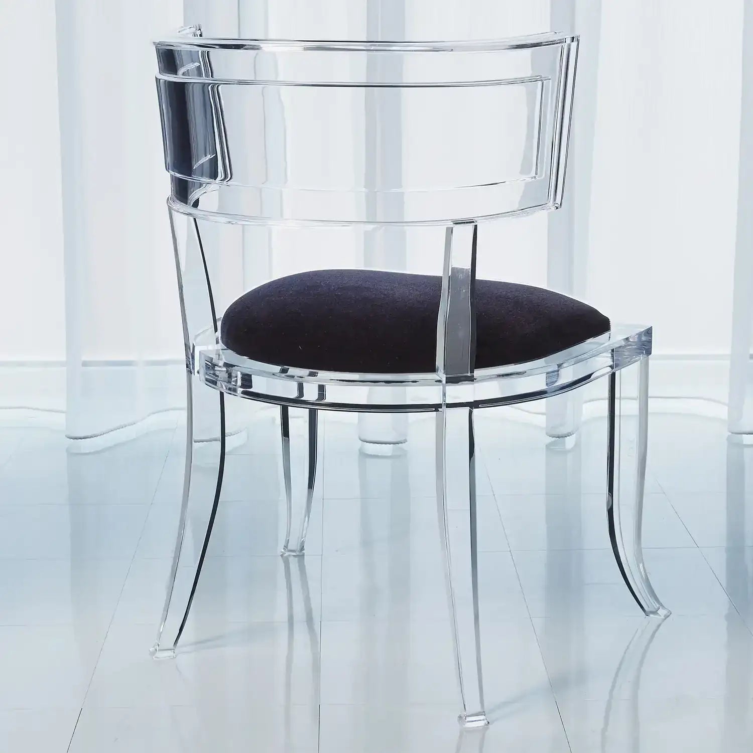 GLOBAL VIEWS KLISMOS ACRYLIC CHAIR - Dinning Chairs