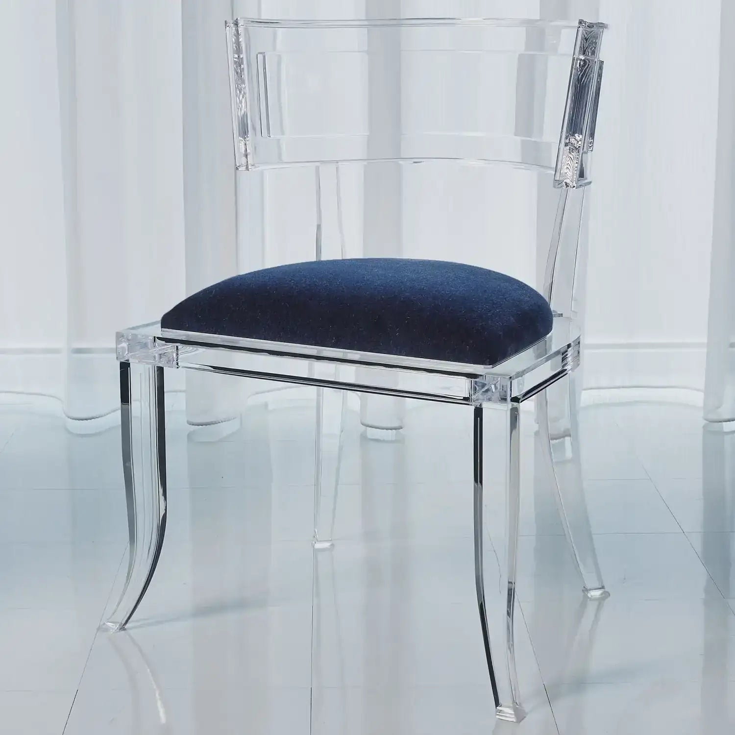 GLOBAL VIEWS KLISMOS ACRYLIC CHAIR - Dinning Chairs