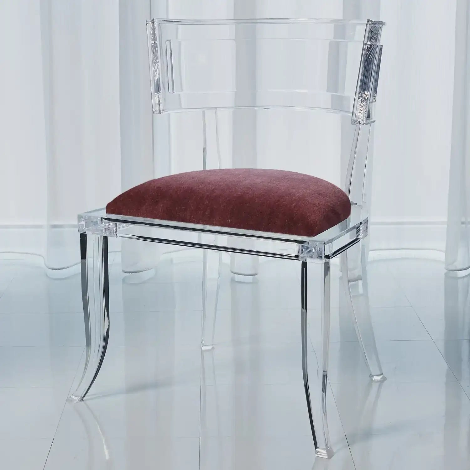 GLOBAL VIEWS KLISMOS ACRYLIC CHAIR - Dinning Chairs