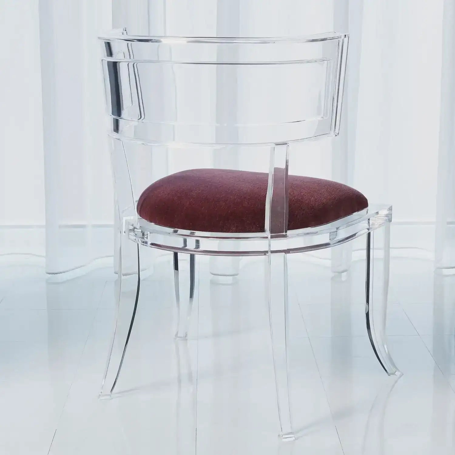 GLOBAL VIEWS KLISMOS ACRYLIC CHAIR - Dinning Chairs