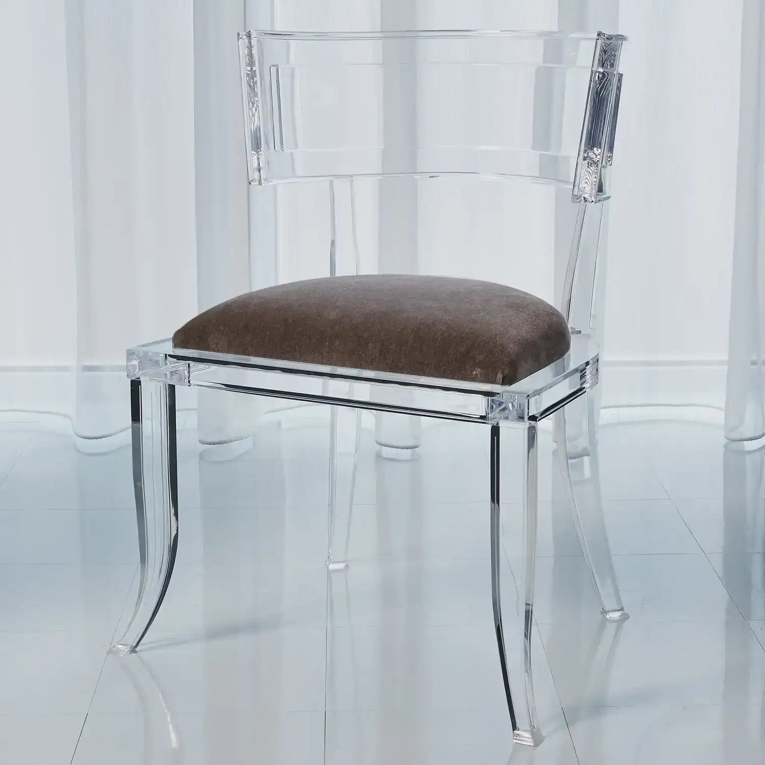 GLOBAL VIEWS KLISMOS ACRYLIC CHAIR - Dinning Chairs