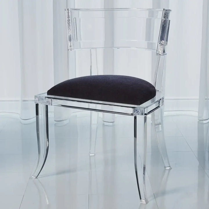 GLOBAL VIEWS KLISMOS ACRYLIC CHAIR - Dinning Chairs