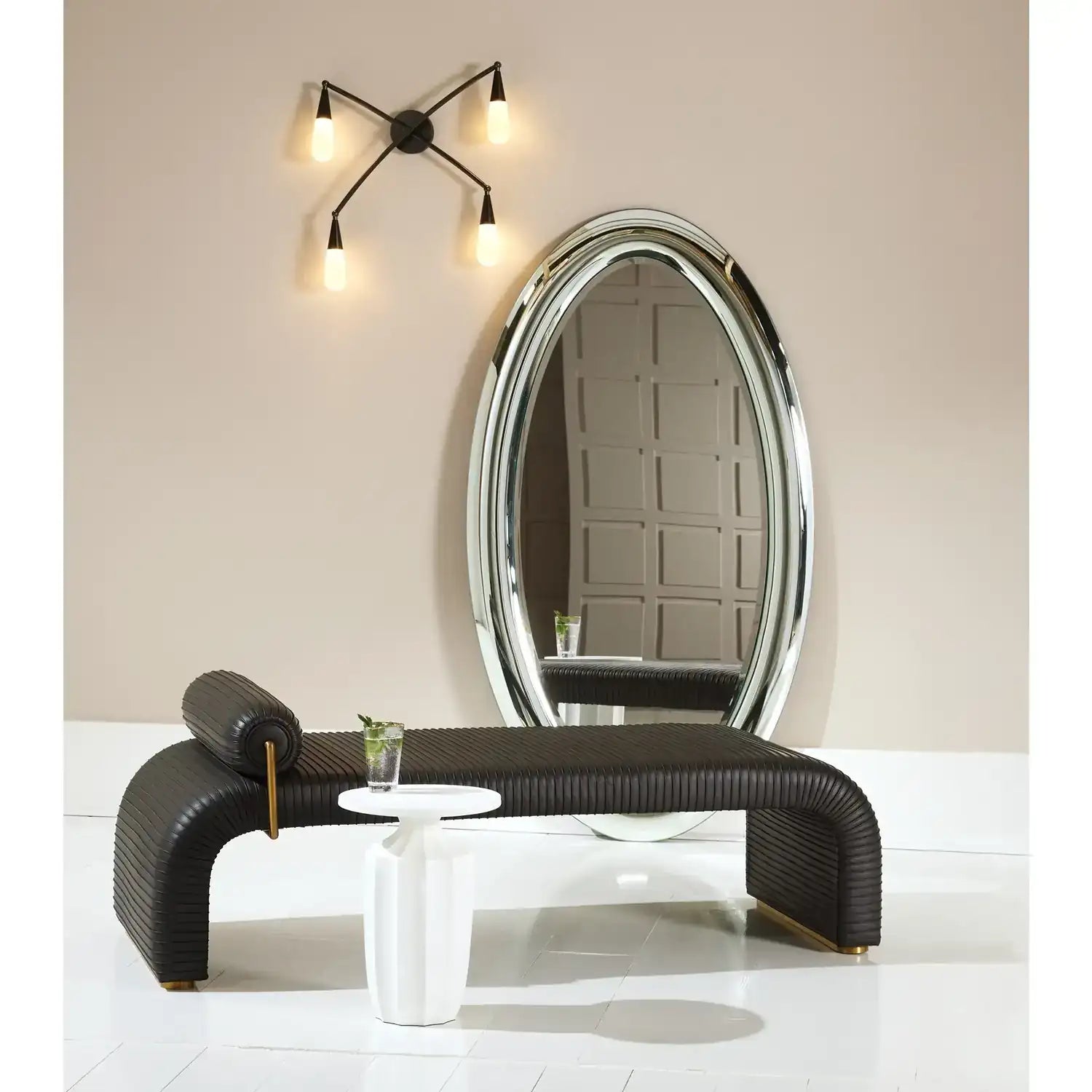 GLOBAL VIEWS ILLUMINATI FLOOR MIRROR - Mirrors