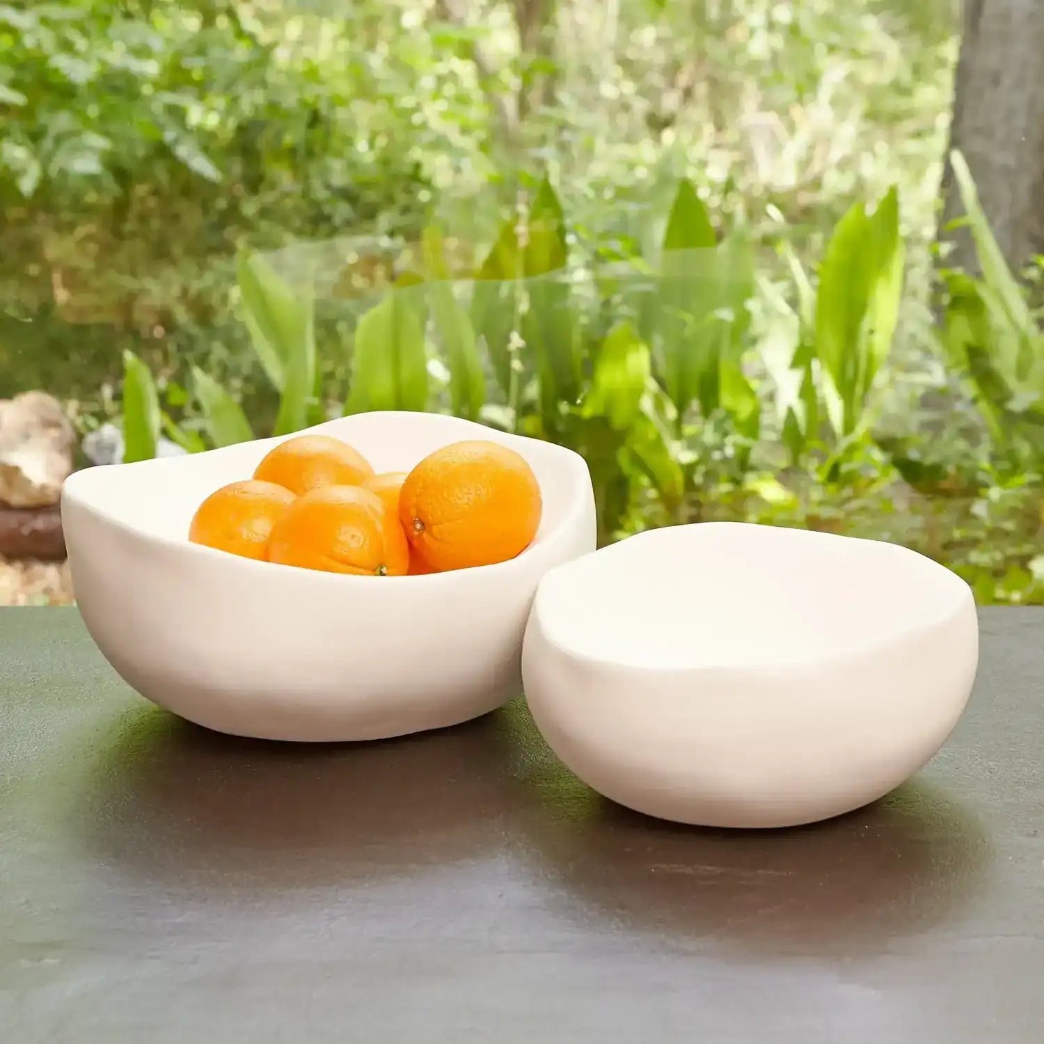 GLOBAL VIEWS ORGANIC ROUND BOWL - Decorative Accents