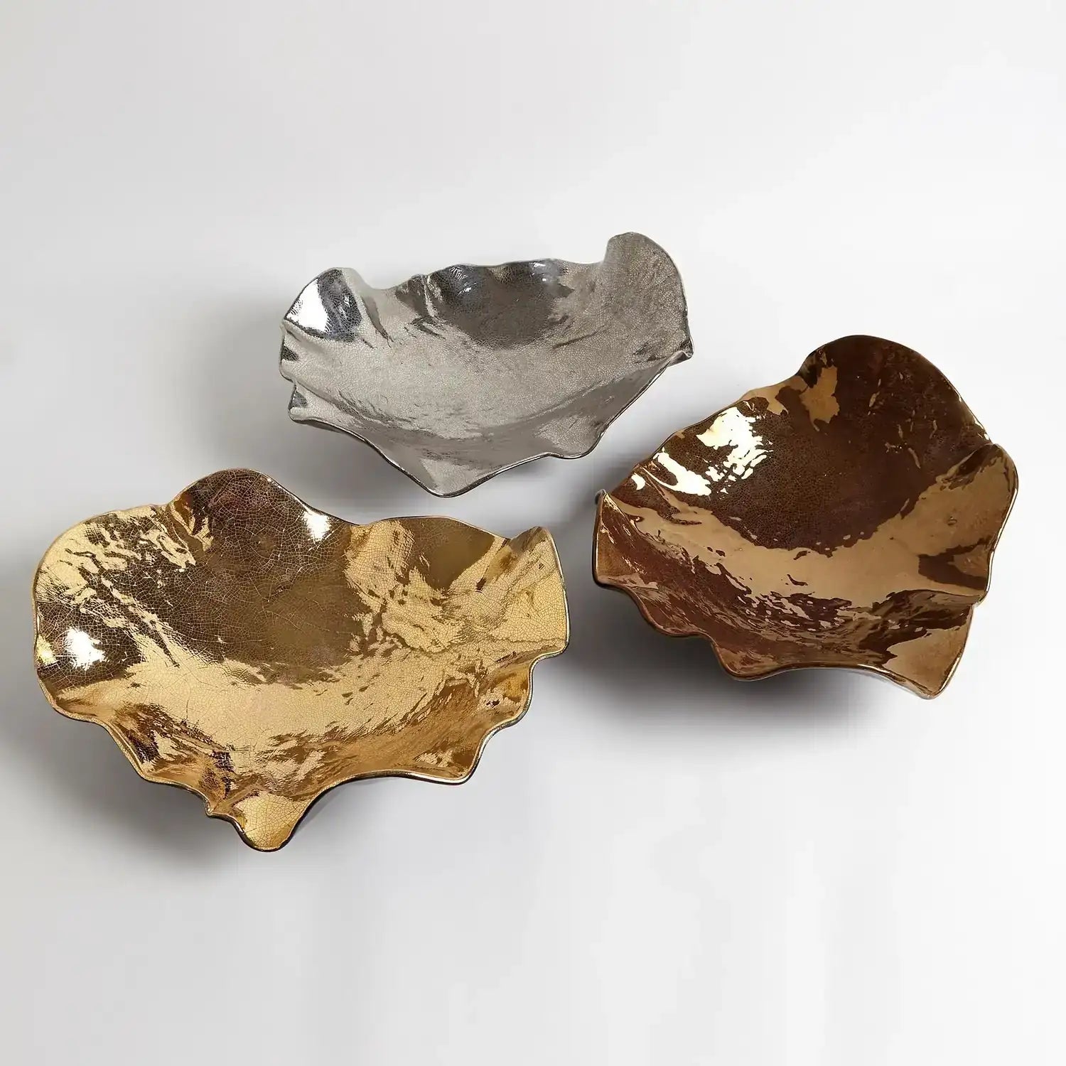 GLOBAL VIEWS WAVE PLATTER - Decorative Accents