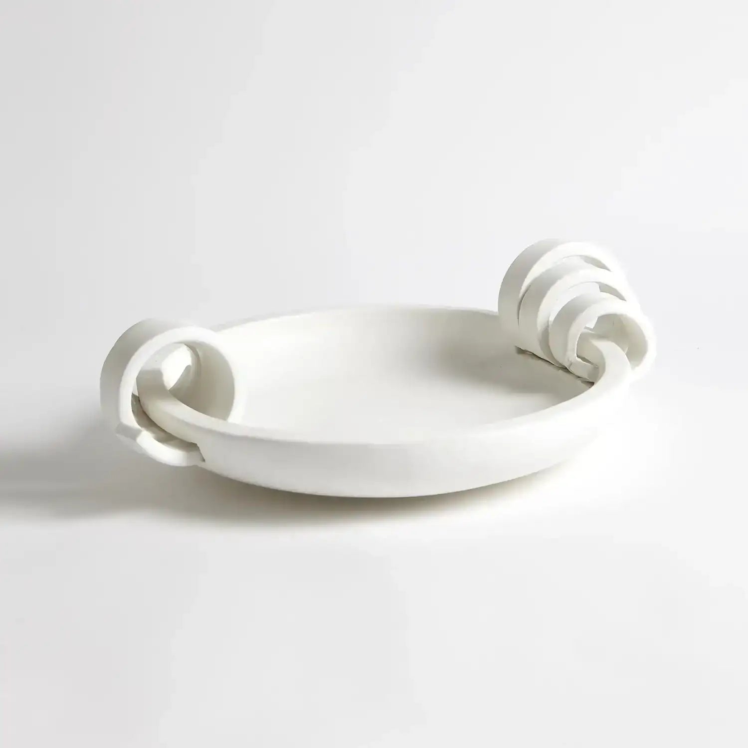 GLOBAL VIEWS RIBBON HANDLE COMPOTE - Decorative Accents