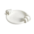 GLOBAL VIEWS RIBBON HANDLE COMPOTE - Decorative Accents