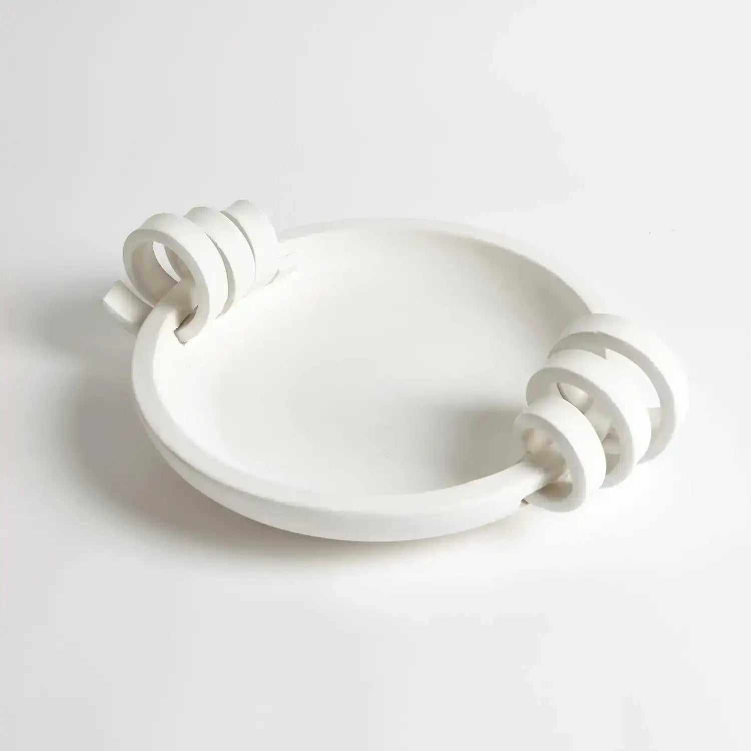 GLOBAL VIEWS RIBBON HANDLE COMPOTE - Decorative Accents