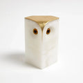 GLOBAL VIEWS ALABASTER OWL - Decorative Accents