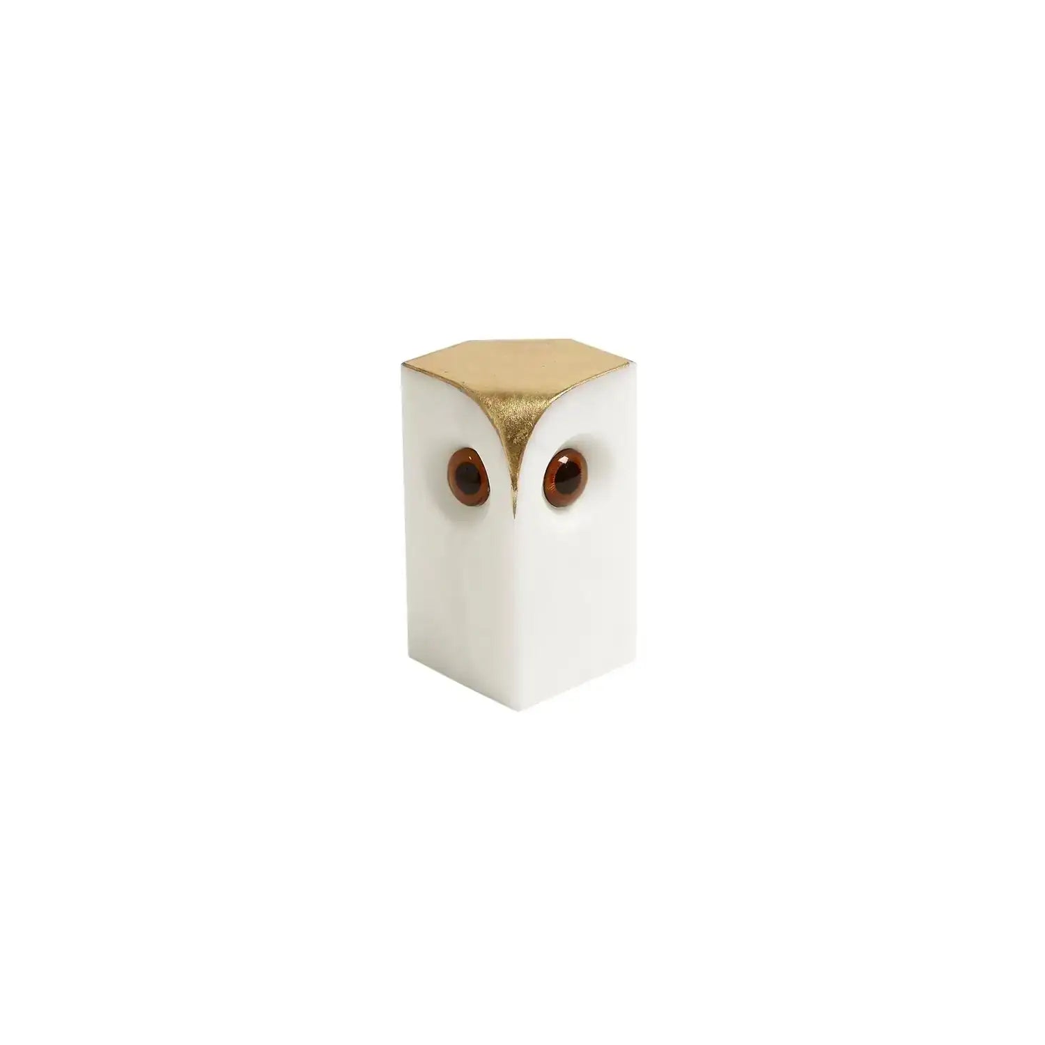 GLOBAL VIEWS ALABASTER OWL - Decorative Accents