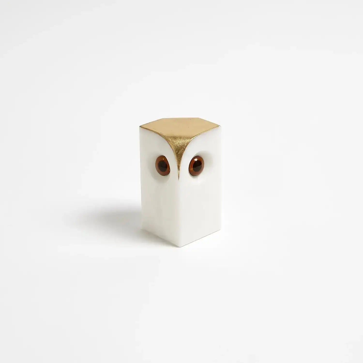 GLOBAL VIEWS ALABASTER OWL - Decorative Accents