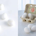 GLOBAL VIEWS S/6 ASSORTED ALABASTER EGGS - Decorative Accents