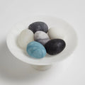 GLOBAL VIEWS S/6 ASSORTED ALABASTER EGGS - Decorative Accents
