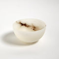 GLOBAL VIEWS MINI ALABASTER BOWL - Decorative Accents
