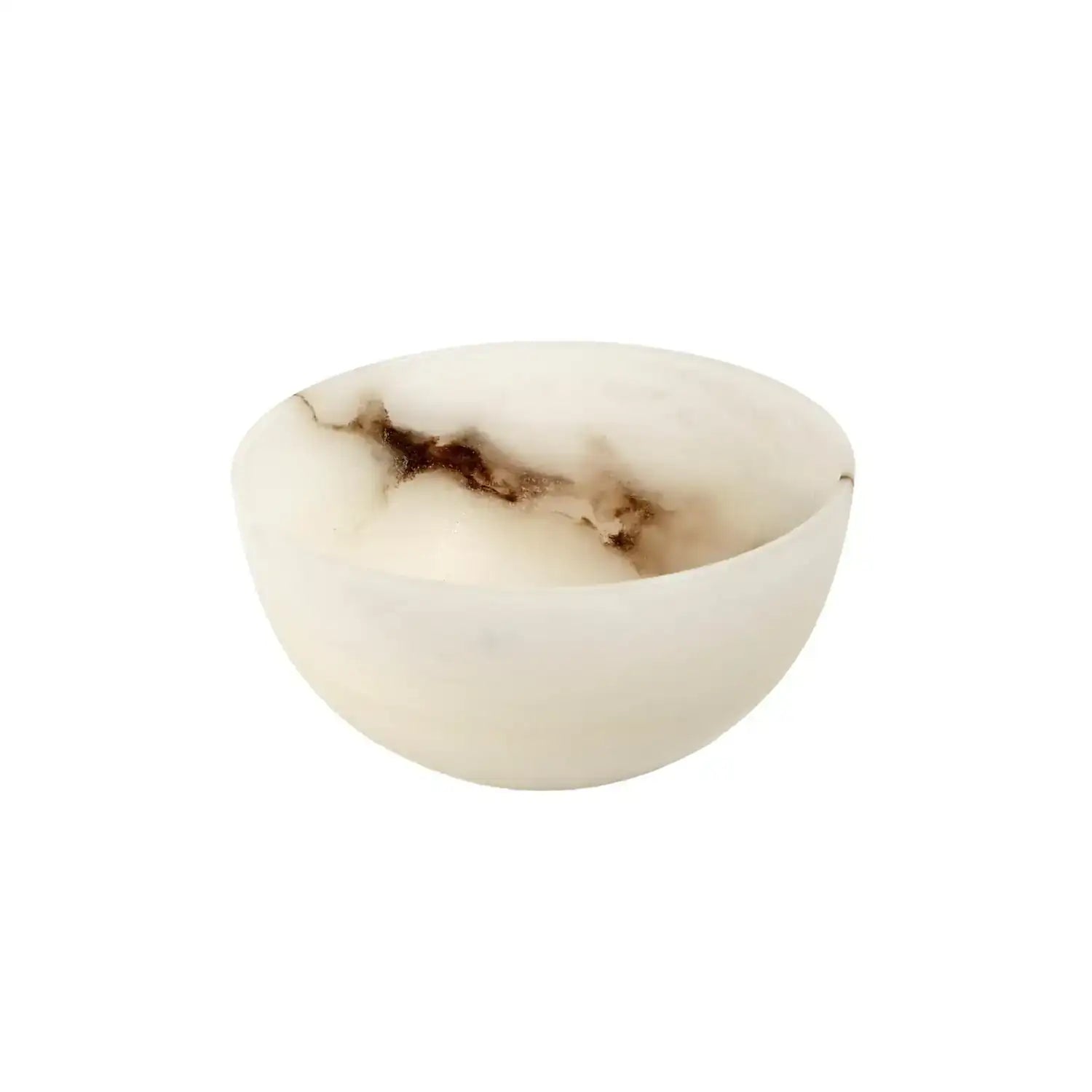 GLOBAL VIEWS MINI ALABASTER BOWL - Decorative Accents