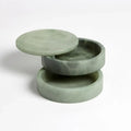 GLOBAL VIEWS ALABASTER SWIVEL BOX - Decorative Accents