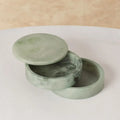 GLOBAL VIEWS ALABASTER SWIVEL BOX - Decorative Accents