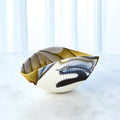GLOBAL VIEWS PLEATED BOWL - Decorative Accents