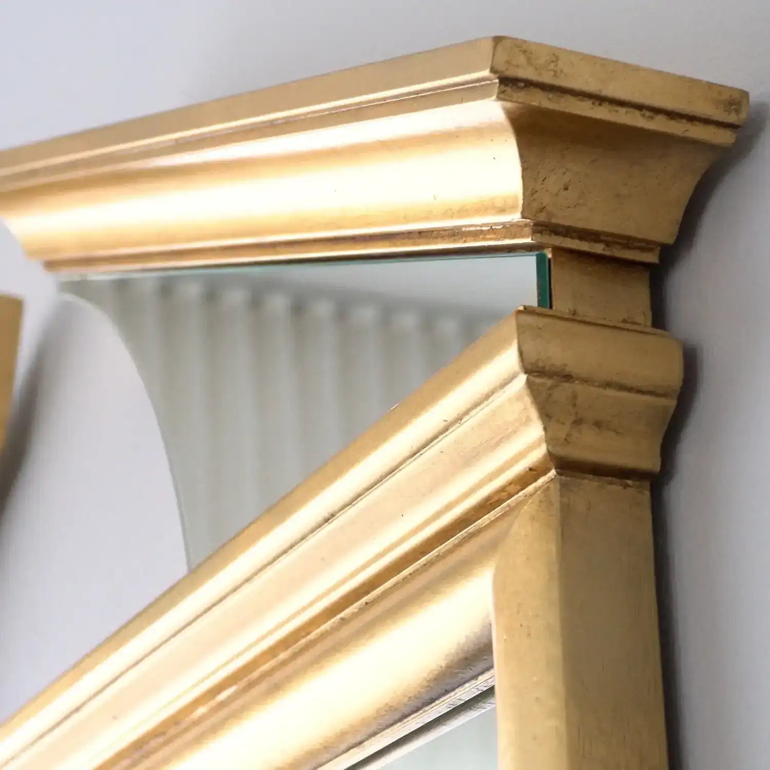 GLOBAL VIEWS BROKEN PEDIMENT MIRROR - Mirrors