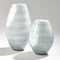 GLOBAL VIEWS CASED GLASS GRID VASE - Decorative Accents