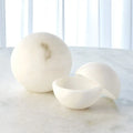 GLOBAL VIEWS ALABASTER SPHERE BOX - Decorative Accents