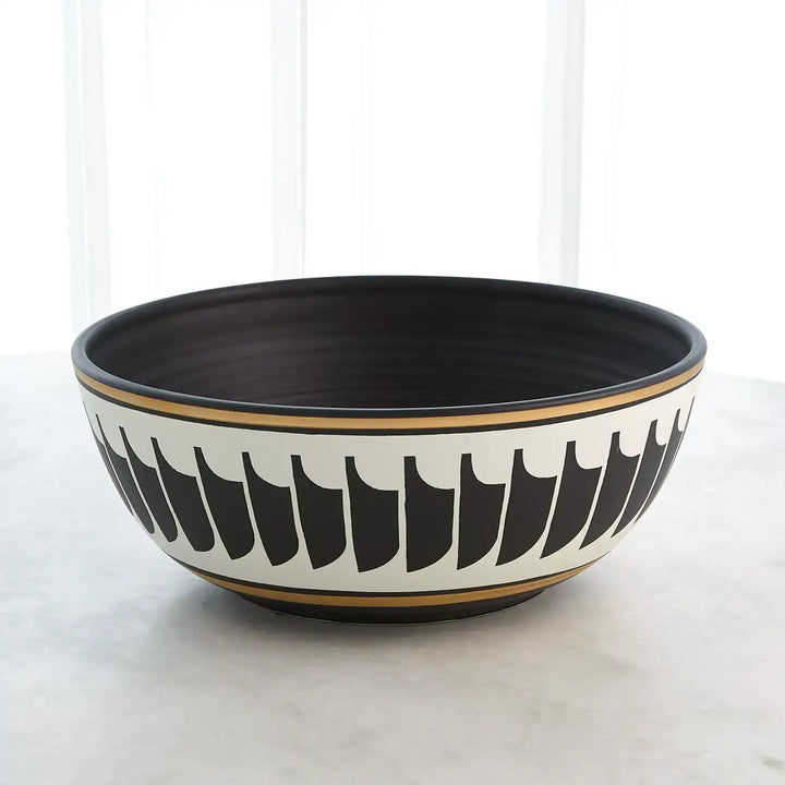 GLOBAL VIEWS QUILL BOWL - Decorative Accents
