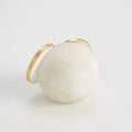 GLOBAL VIEWS ALABASTER BIG EYED OWL - Decorative Accents