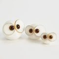 GLOBAL VIEWS ALABASTER BIG EYED OWL - Decorative Accents