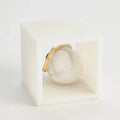 GLOBAL VIEWS ALABASTER BIG EYED OWL IN CUBE - Decorative Accents