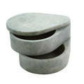 GLOBAL VIEWS ALABASTER TEARDROP DOUBLE BOX - Decorative Accents