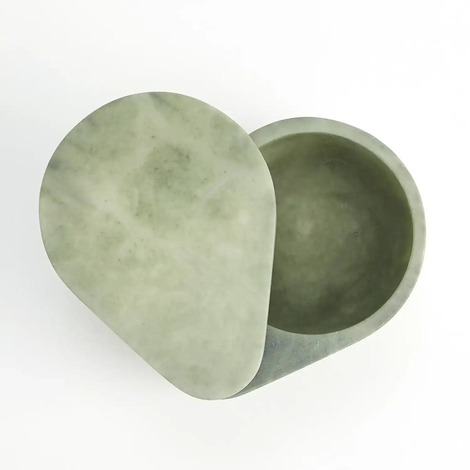 GLOBAL VIEWS ALABASTER TEARDROP DOUBLE BOX - Decorative Accents