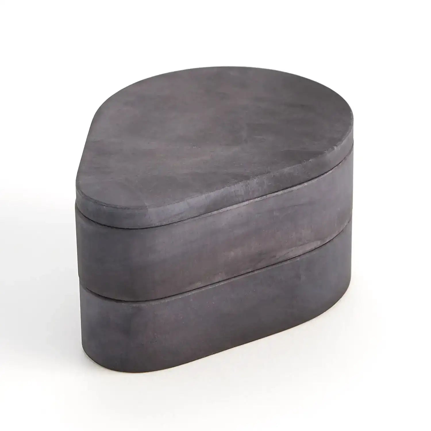 GLOBAL VIEWS ALABASTER TEARDROP DOUBLE BOX - Decorative Accents