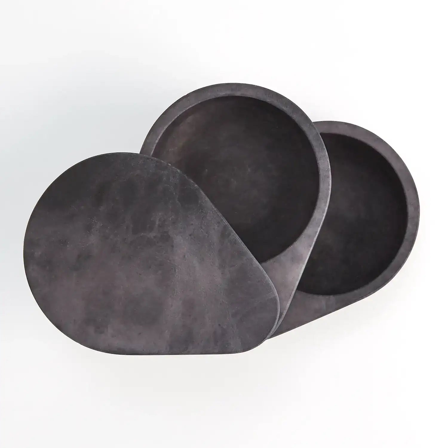 GLOBAL VIEWS ALABASTER TEARDROP DOUBLE BOX - Decorative Accents