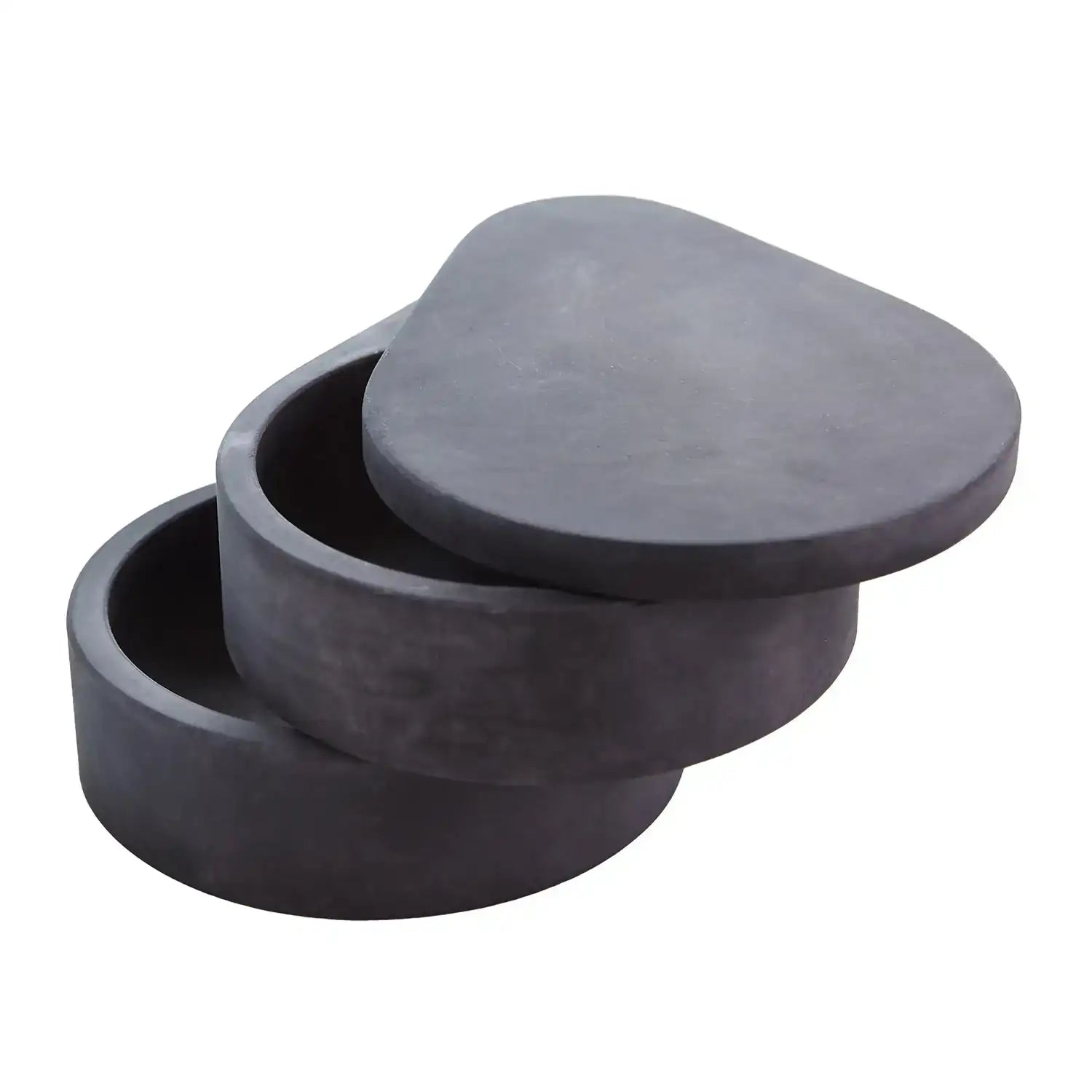GLOBAL VIEWS ALABASTER TEARDROP DOUBLE BOX - Decorative Accents