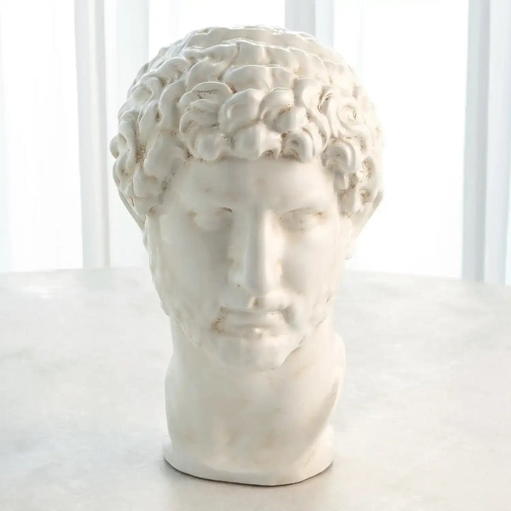 GLOBAL VIEWS HADRIAN BUST - Decorative Accents