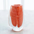 GLOBAL VIEWS TRIANGULAR BUBBLED VASE - Art