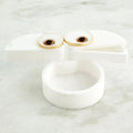 GLOBAL VIEWS ALABASTER OWL BOX - Decorative Accents