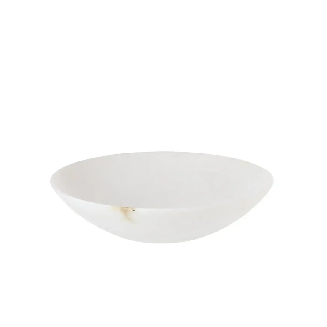 GLOBAL VIEWS WIDE ALABASTER BOWL - Decorative Accents