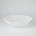 GLOBAL VIEWS WIDE ALABASTER BOWL - Decorative Accents