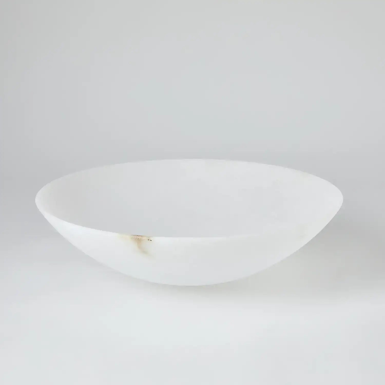 GLOBAL VIEWS WIDE ALABASTER BOWL - Decorative Accents