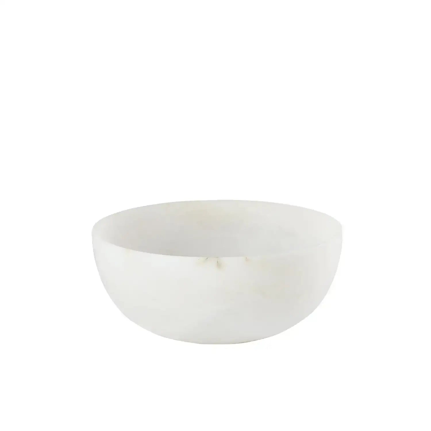GLOBAL VIEWS GIANT ALABASTER BOWL - Decorative Accents