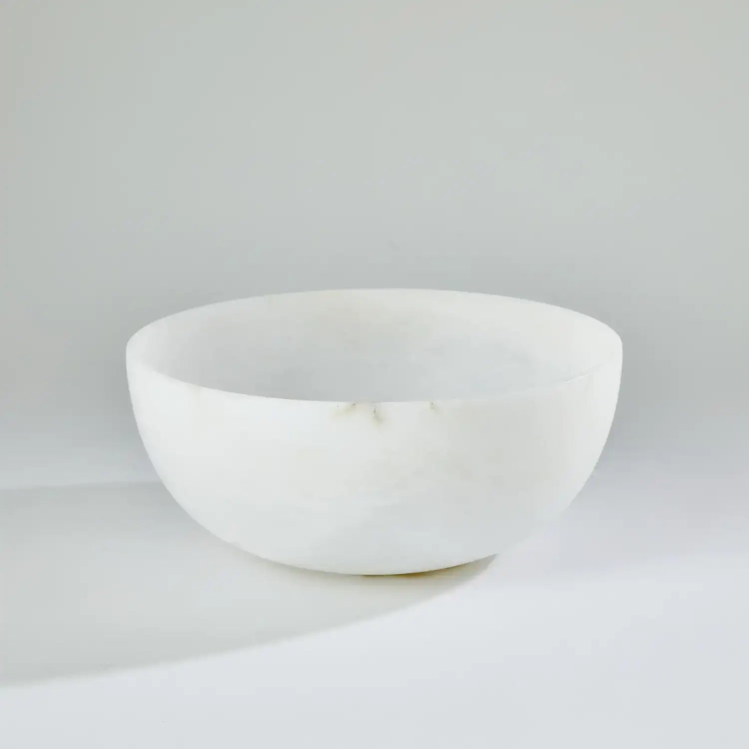 GLOBAL VIEWS GIANT ALABASTER BOWL - Decorative Accents