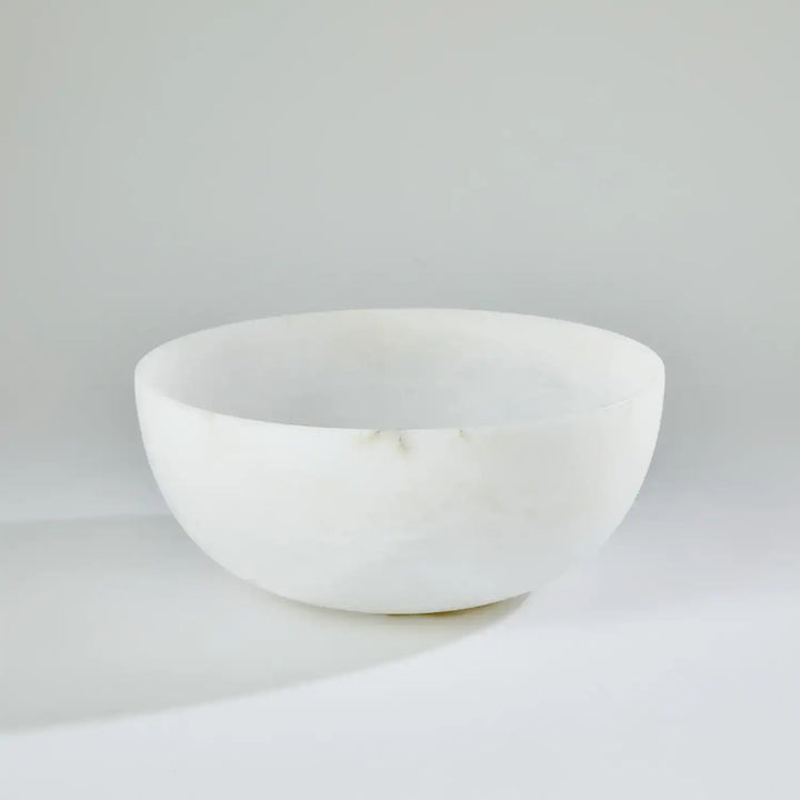 GLOBAL VIEWS GIANT ALABASTER BOWL - Decorative Accents