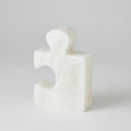 GLOBAL VIEWS ALABASTER JIGSAW BOOKENDS - Decorative Accents