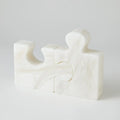 GLOBAL VIEWS ALABASTER JIGSAW BOOKENDS - Decorative Accents