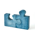GLOBAL VIEWS ALABASTER JIGSAW BOOKENDS - Decorative Accents
